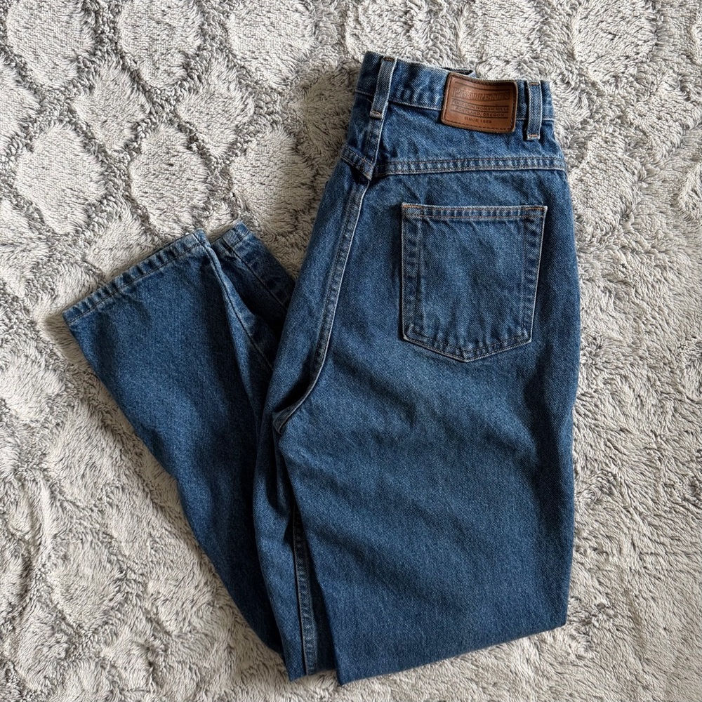 Pendleton Vintage Denim Jeans Women’s Size 8 Blue High Waist Straight Leg Mom